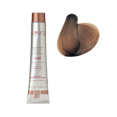 Luxury Hair Pro Краска для волос Hair Color, 7.7 матовый блондин Blond Mat, 100 мл купить