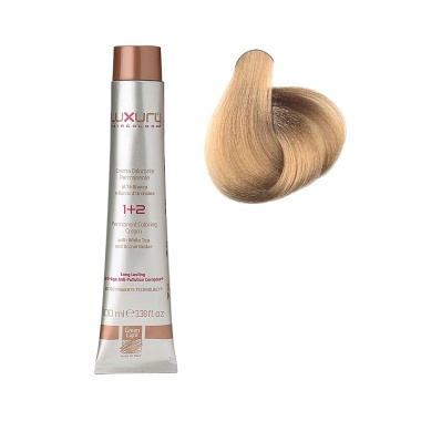 Luxury Hair Pro Краска для волос Hair Color, 8.03 светлый блондин Pure Light Blond, 100 мл купить