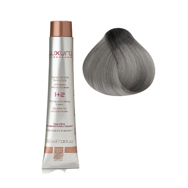 Luxury Hair Pro Краска для волос Hair Color, 8.111 светлый металлический блондин Light Metallic Blonde, 100 мл купить