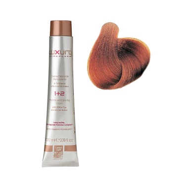 Luxury Hair Pro Краска для волос Hair Color, 8.4 светлый медный блондин Light Copper Blond, 100 мл купить