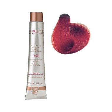 Luxury Hair Pro Краска для волос Hair Color, 8.6 светлый красный блондин Light Red Blond, 100 мл купить