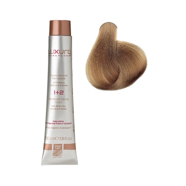 Luxury Hair Pro Краска для волос Hair Color, 8.73 светлый табачный блондин Light Tobacco Blond, 100 мл купить