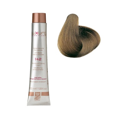 Luxury Hair Pro Краска для волос Hair Color, 9.11 очень светлый спокойный блондин Very Light Pacific Blond, 100 мл купить