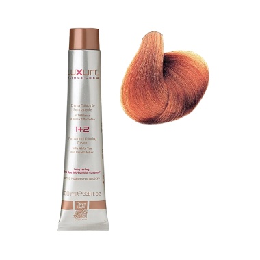 Luxury Hair Pro Краска для волос Hair Color, 9.4 очень светлый медный блондин Very Light Copper Blond, 100 мл купить