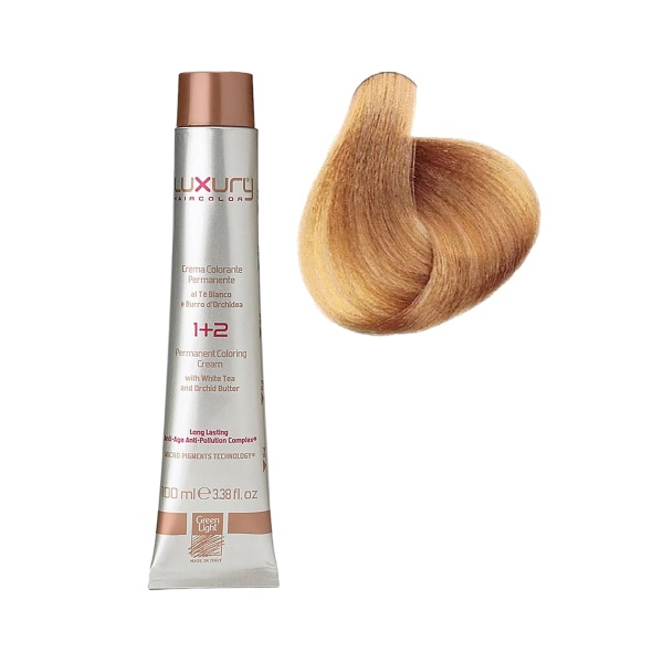 Luxury Hair Pro Краска для волос Hair Color, 9.73 очень светлый табачный блондин Very Light Tobacco Blond, 100 мл купить