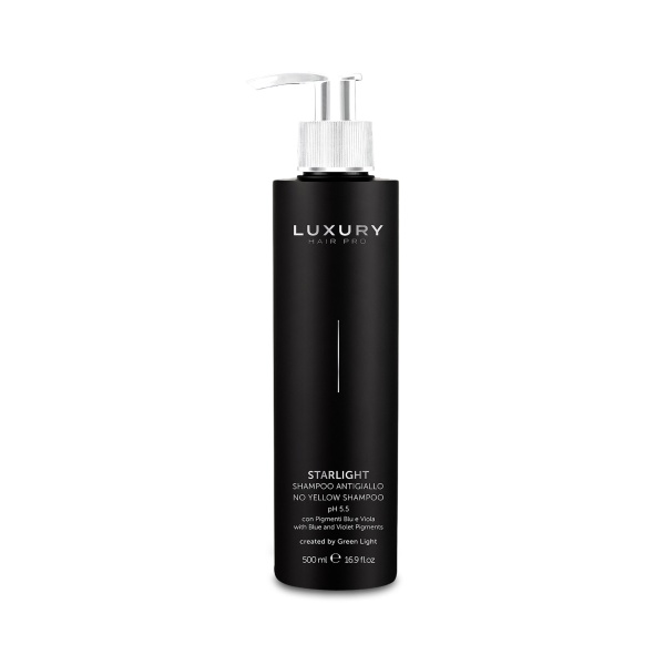 Luxury Hair Pro Антижелтый шампунь Shampoo Antigiallo StarLight, 500 мл купить