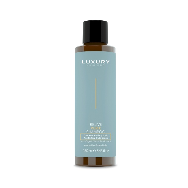 Luxury Hair Pro Шампунь против перхоти для сухой кожи головы Relive Purix Shampoo, 250 мл купить