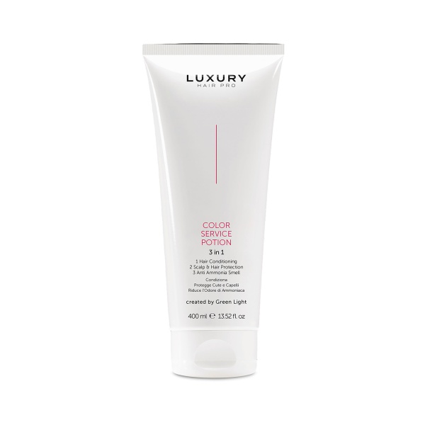 Luxury Hair Pro Крем 3 в 1 Безопасное Окрашивание Color Service Potion 3 in 1, 400 мл купить