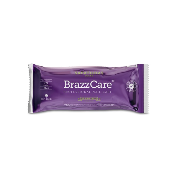 BrazzCare Косметическая маска-носки для ухода за кожей ног, 1 шт купить