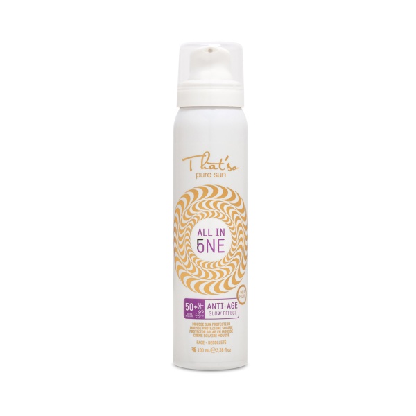 That’so Антивозрастной солнцезащитный мусс All In One SPF 50+ Anti-Age-Mousse Sun Protection , 100 мл купить