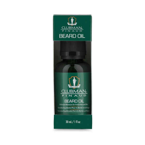Clubman Pinaud Масло для бороды с добавлением арганы, макадамии, моринги, витамина Е, Beard Oil 30 мл купить