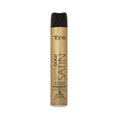 Tahe Professional Лак для волос степень фиксации 3 Botanic Keratin Gold Satin Hair Spray, 400 мл купить