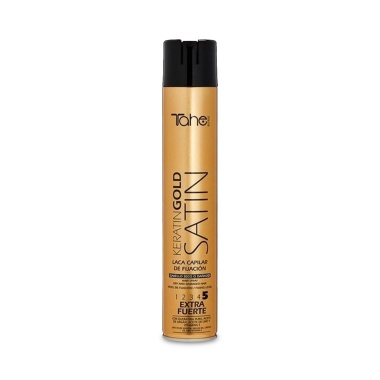 Tahe Professional Лак для волос степень фиксации 5 Botanic Keratin Gold Satin Hair Spray, 400 мл купить