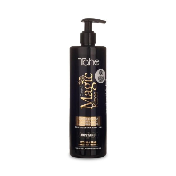 Tahe Professional Kрем гибкой фиксации локонов Custard Magic Rizos Styling Cream, 500 мл купить