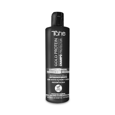 Tahe Professional Шампунь для тусклых, окрашенных или мелированных волос 3 в 1 Gold Protein Shampoo Dull, Colored Or Highlighted Hair Shine, 300 мл купить