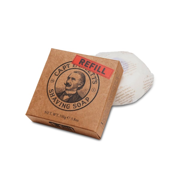 Captain Fawcett Мыло для бритья Luxurious Shaving Soap, сменный блок, 110 гр купить