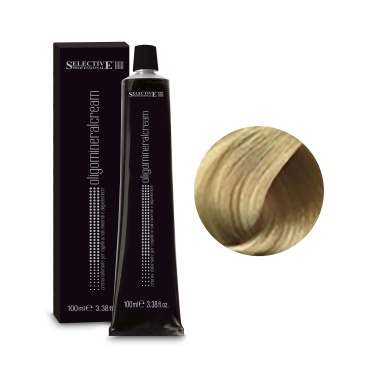 Selective Professional Стойкая перманентная крем-краска для волос Oligomineral Cream, 10.00 экстра-светлый блондин, 100 мл купить