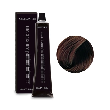 Selective Professional Стойкая перманентная крем-краска для волос Oligomineral Cream, 6.03 тёмный блондин золотистый, 100 мл купить