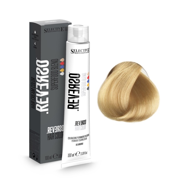 Selective Professional Крем-краска без аммиака Reverso Hair Color, 10.0 экстра светлый блондин, 100 мл купить