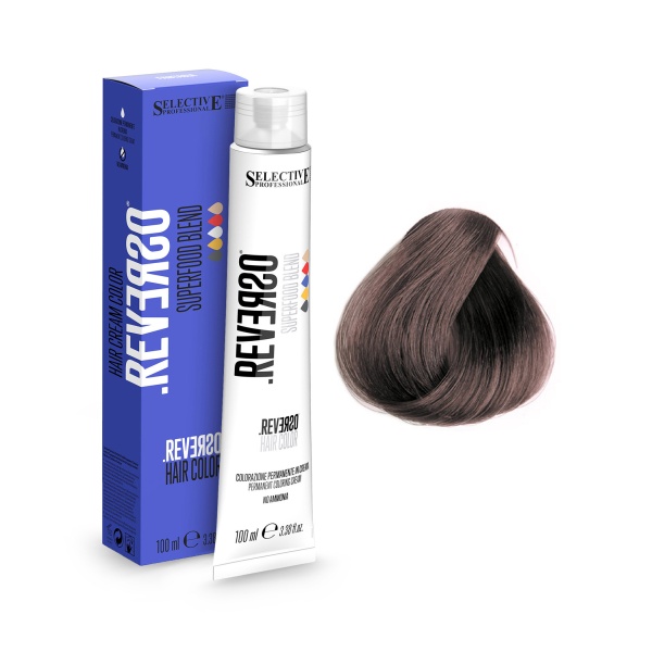 Selective Professional Крем-краска без аммиака Reverso Hair Color, 4.51 каштановый темный шоколад, 100 мл купить