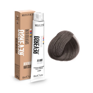 Selective Professional Крем-краска без аммиака Reverso Hair Color, 5.11 светло-каштановый пепельный интенсивный, 100 мл купить