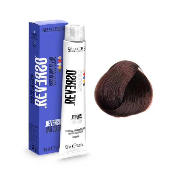 Selective Professional Крем-краска без аммиака Reverso Hair Color, 5.51 светло-каштановый киноа, 100 мл купить