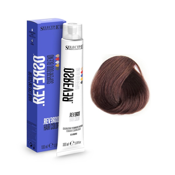 Selective Professional Крем-краска без аммиака Reverso Hair Color, 6.05 темный блондин маракуйя, 100 мл купить