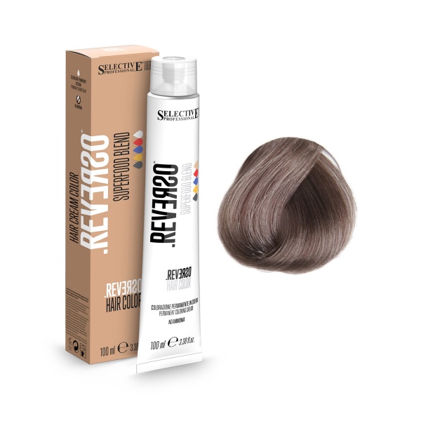 Selective Professional Крем-краска без аммиака Reverso Hair Color, 7.1 блондин пепельный, 100 мл купить