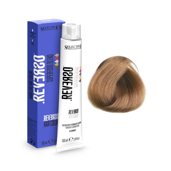 Selective Professional Крем-краска без аммиака Reverso Hair Color, 7.31 блондин бразильский орех, 100 мл купить