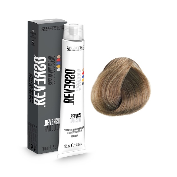Selective Professional Крем-краска без аммиака Reverso Hair Color, 8.0 светлый блондин, 100 мл купить