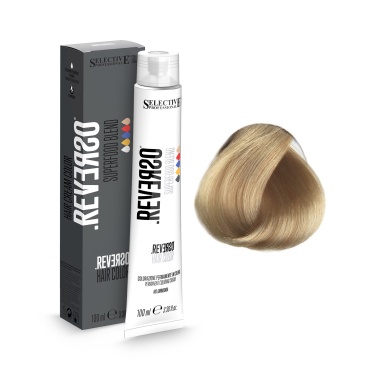 Selective Professional Крем-краска без аммиака Reverso Hair Color, 9.0 очень светлый блондин, 100 мл купить