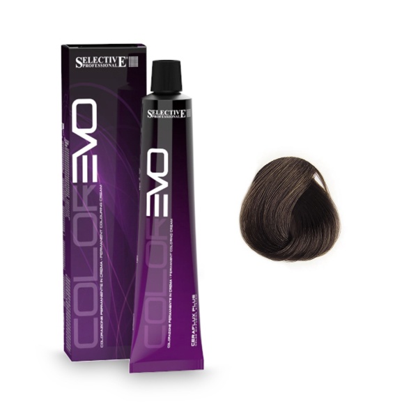 Selective Professional Перманентная окислительная крем-краска для волос ColorEvo, 5.51 Светло-каштановый Венге, 100 мл купить