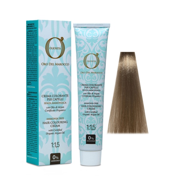 Barex Безаммиачная перманентная крем-краска Oro del Marocco Hair Colouring Cream, 8.0, 100 мл купить