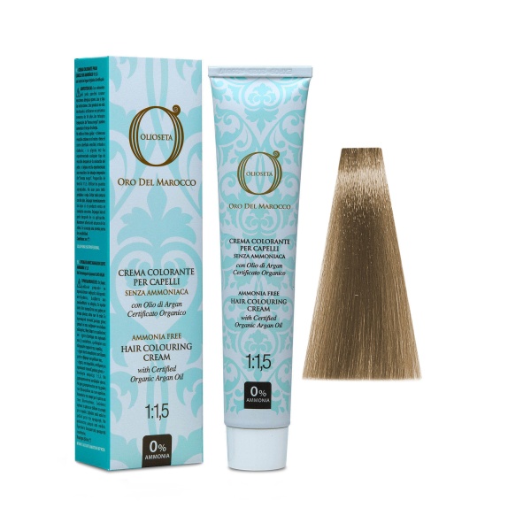 Barex Безаммиачная перманентная крем-краска Oro del Marocco Hair Colouring Cream, 8.3, 100 мл купить