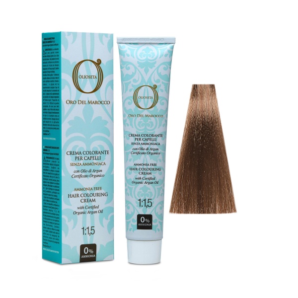 Barex Безаммиачная перманентная крем-краска Oro del Marocco Hair Colouring Cream, 8.4, 100 мл купить