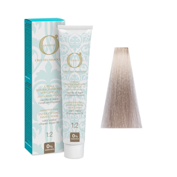Barex Безаммиачная перманентная крем-краска Oro del Marocco Extra Lifting Hair Cream, 11.31, 100 мл купить