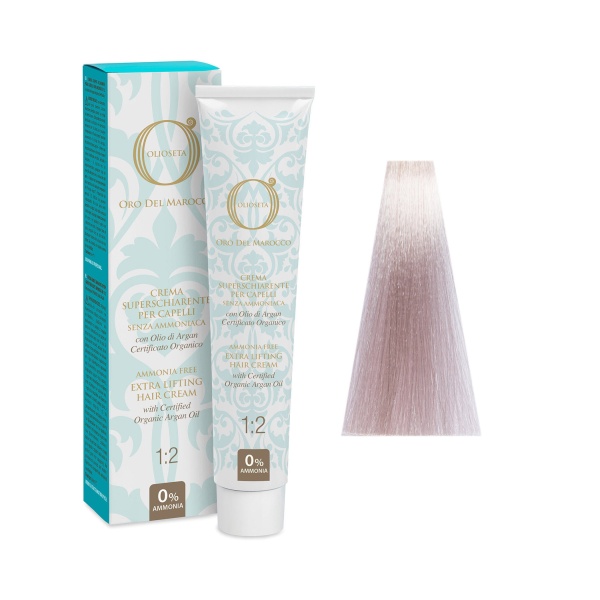 Barex Безаммиачная перманентная крем-краска Oro del Marocco Extra Lifting Hair Cream, 11.07, 100 мл купить