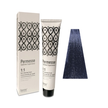 Barex Стойкая перманентная крем-краска Permesse Hair Colouring Cream, 1.1, 100 мл купить
