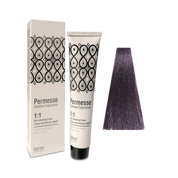 Barex Стойкая перманентная крем-краска Permesse Hair Colouring Cream, фиолетовый корректор, 100 мл купить