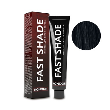 Kondor Краситель для волос и бороды Fast Shade, тон 2 - чёрный, 60 мл купить