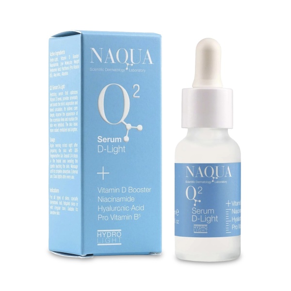 Naqua Стимулирующая сыворотка с витамином D Hydro-Light, 20 мл купить