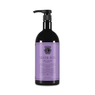 Lavish Care Barber Шампунь для светлых и седых волос Silver Fox Anti Yellow Shampoo, 1000 мл купить