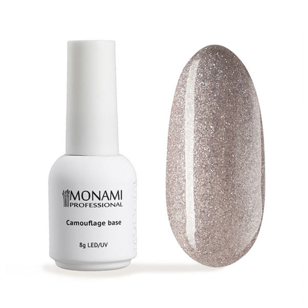 Monami Базовое покрытие для гель-лака Base Aurora, Beige, 8 гр купить