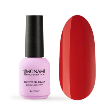 Monami Гель-лак для ногтей Pedicure Collection, №04 красный, 8 мл купить
