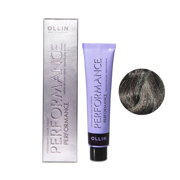 Ollin Professional Перманентная крем-краска с комплексом Performance, 0/99 зеленый, 60 мл купить