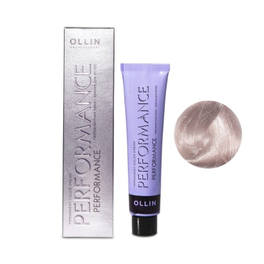 Ollin Professional Перманентная крем-краска с комплексом Performance, 10/22 светлый блондин фиолетовый, 60 мл купить