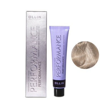 Ollin Professional Перманентная крем-краска с комплексом Performance, 10/7 светлый блондин коричневый, 60 мл купить