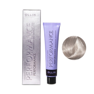 Ollin Professional Перманентная крем-краска с комплексом Performance, 10/72 светлый блондин коричнево-фиолетовый, 60 мл купить