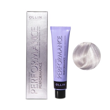 Ollin Professional Перманентная крем-краска с комплексом Performance, 10/8 светлый блондин жемчужный, 60 мл купить