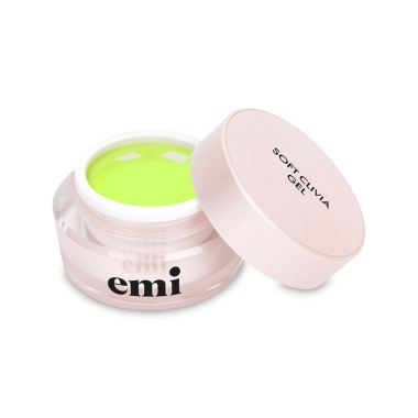E.Mi База для гель-лака камуфлирующая Soft Clivia Gel, желтый, 15 гр купить